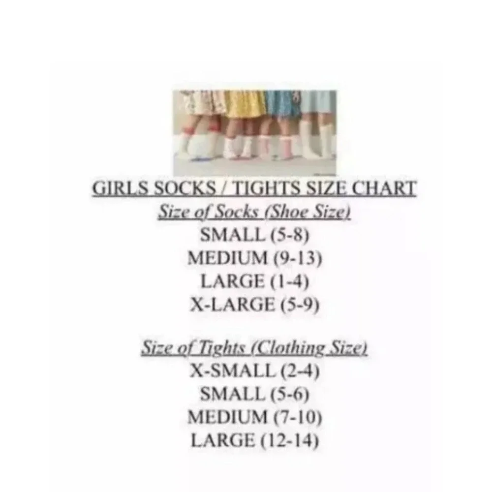 Matilda Jane Girls‎ Size Medium M Change Of Pace Socks Size 9-13 New Blue Heart
